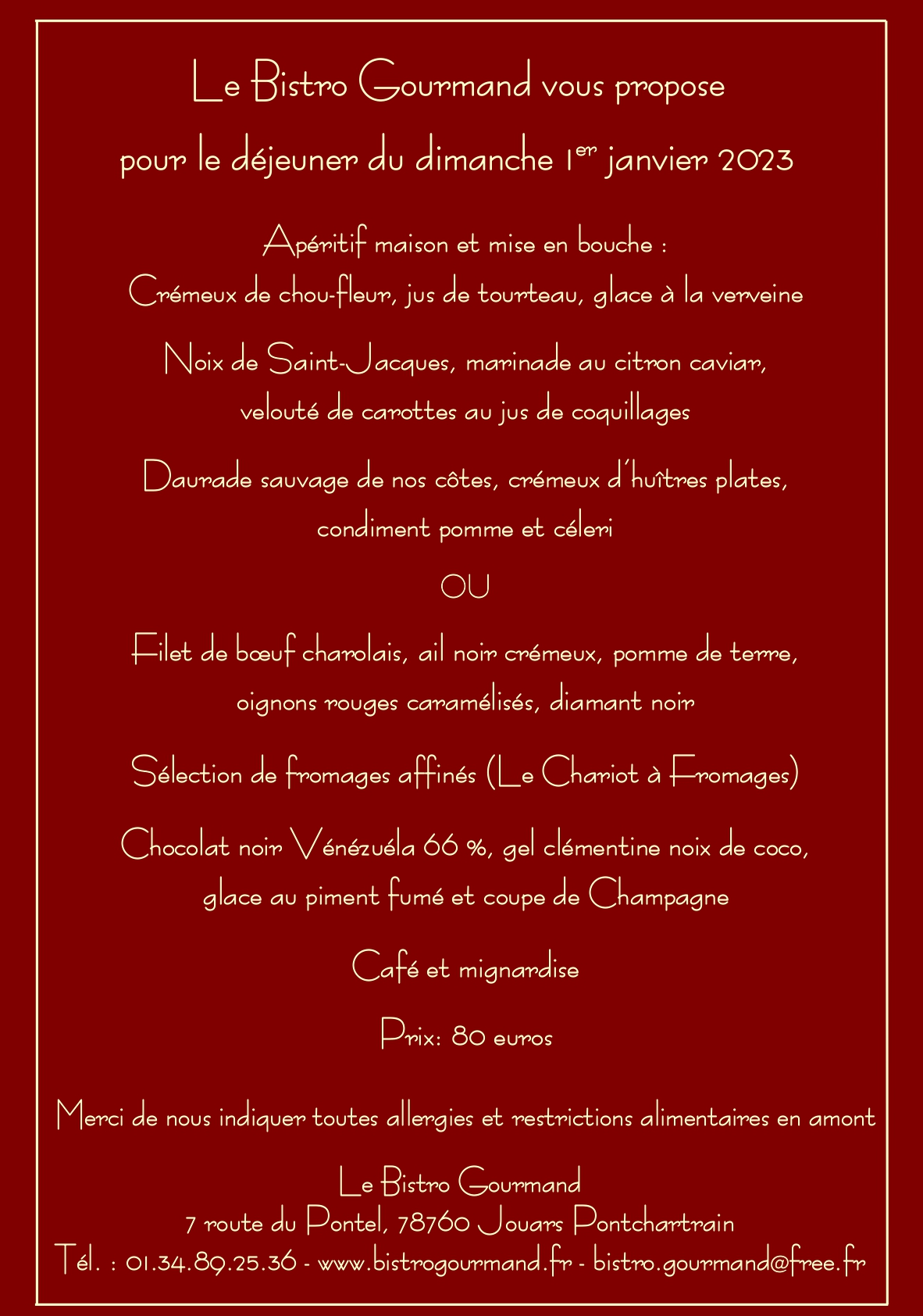 MENU 1er JANVIER 2023_page0001 Le Bistro Gourmand